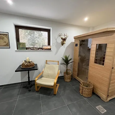 Wellness Am Morgengau Mit Whirlpool Und Sauna Ferienhaus Rotterode