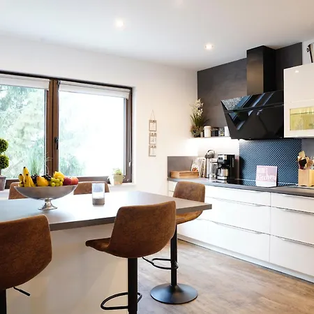 Ferienhaus Wellness Am Morgengau Mit Whirlpool Und Sauna